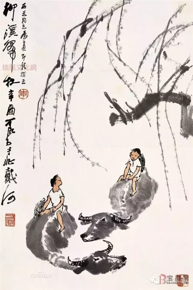李可染一生創(chuàng)作作品1000件，市場拍了8000件，90%是假的
