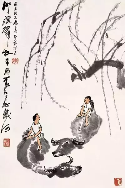 中國畫12位頂尖大師之作，堪稱一絕！